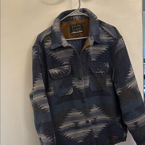 Jachs Navy Geometric Jacket